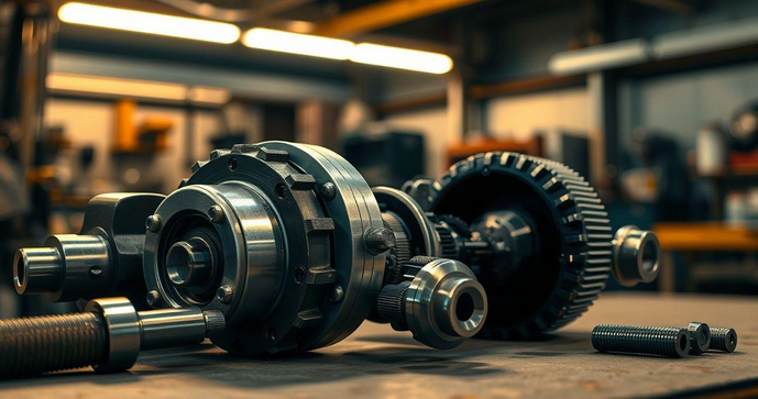 Acoplamento de Eixo de Motor: Tudo que Você Precisa Saber