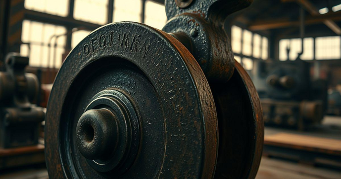 Polia de Ferro Fundido: Vantagens e Aplicações no Setor Industrial