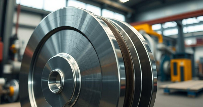 Polia de Alumínio 250mm: Vantagens e Aplicações na Indústria