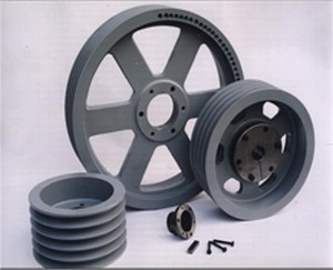 polias de ferro fundido